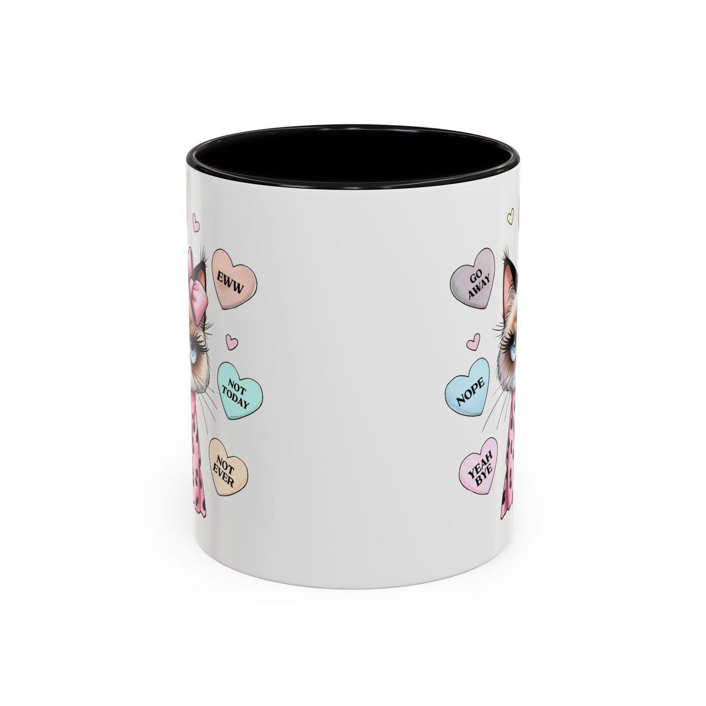 Animal Mug - Conversation Hearts