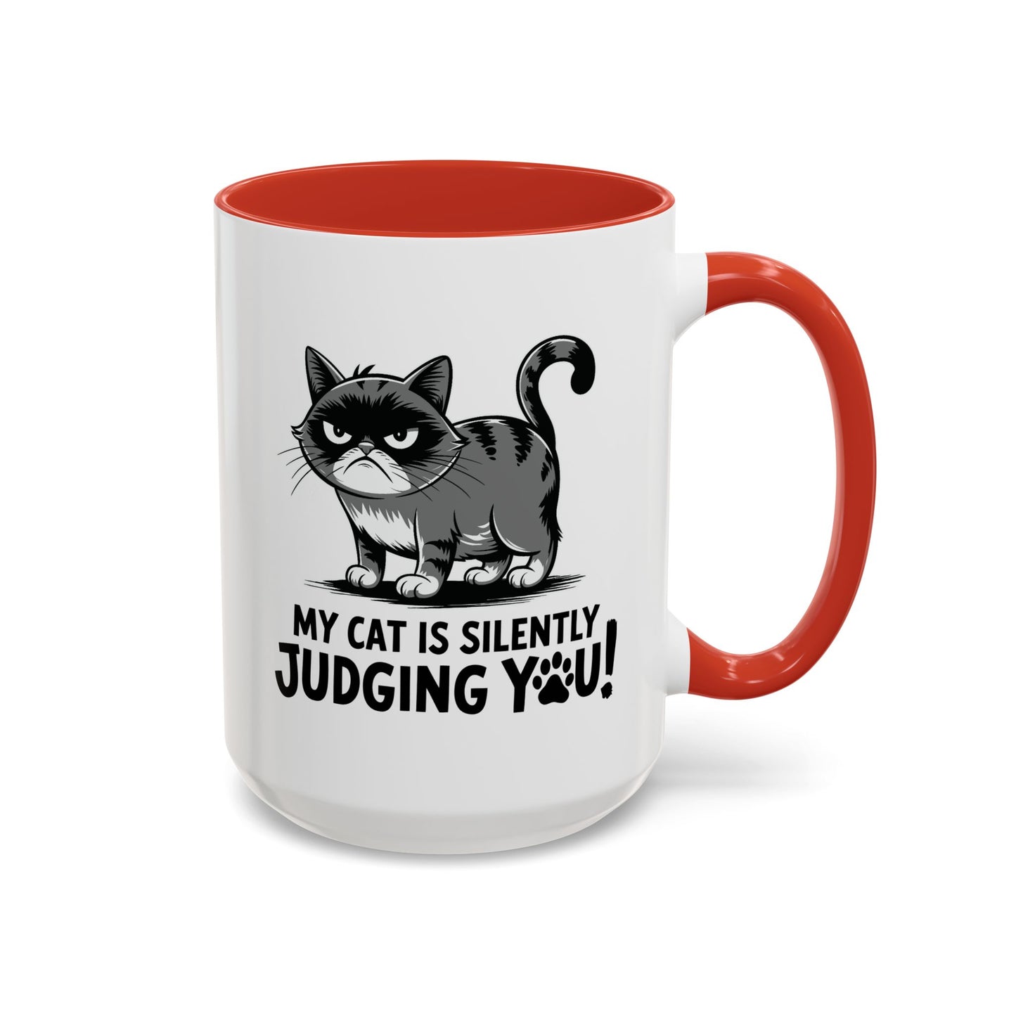 Humor Mug - My Cat is Silently Judging You