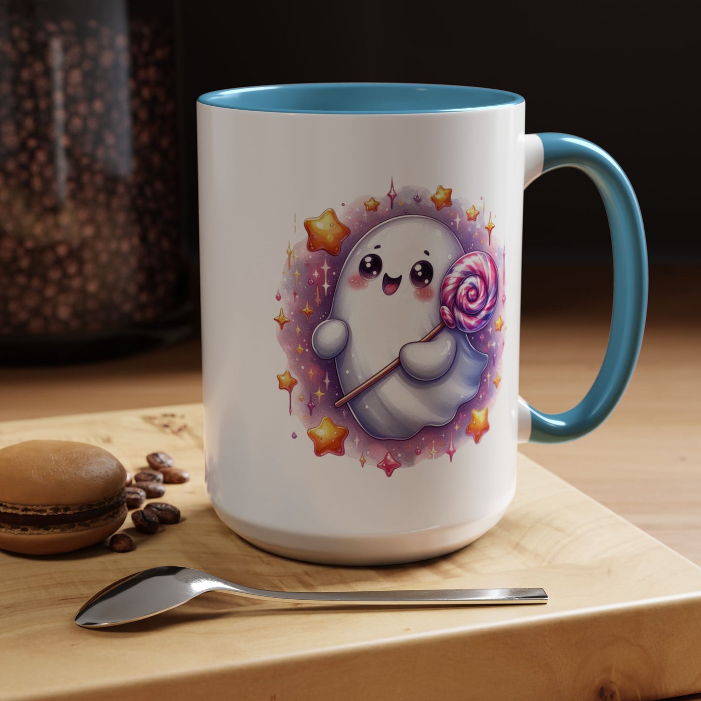 Halloween Mug - Spooky Ghost With Lolly