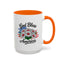 4th of July Mug - God Bless America Daisies