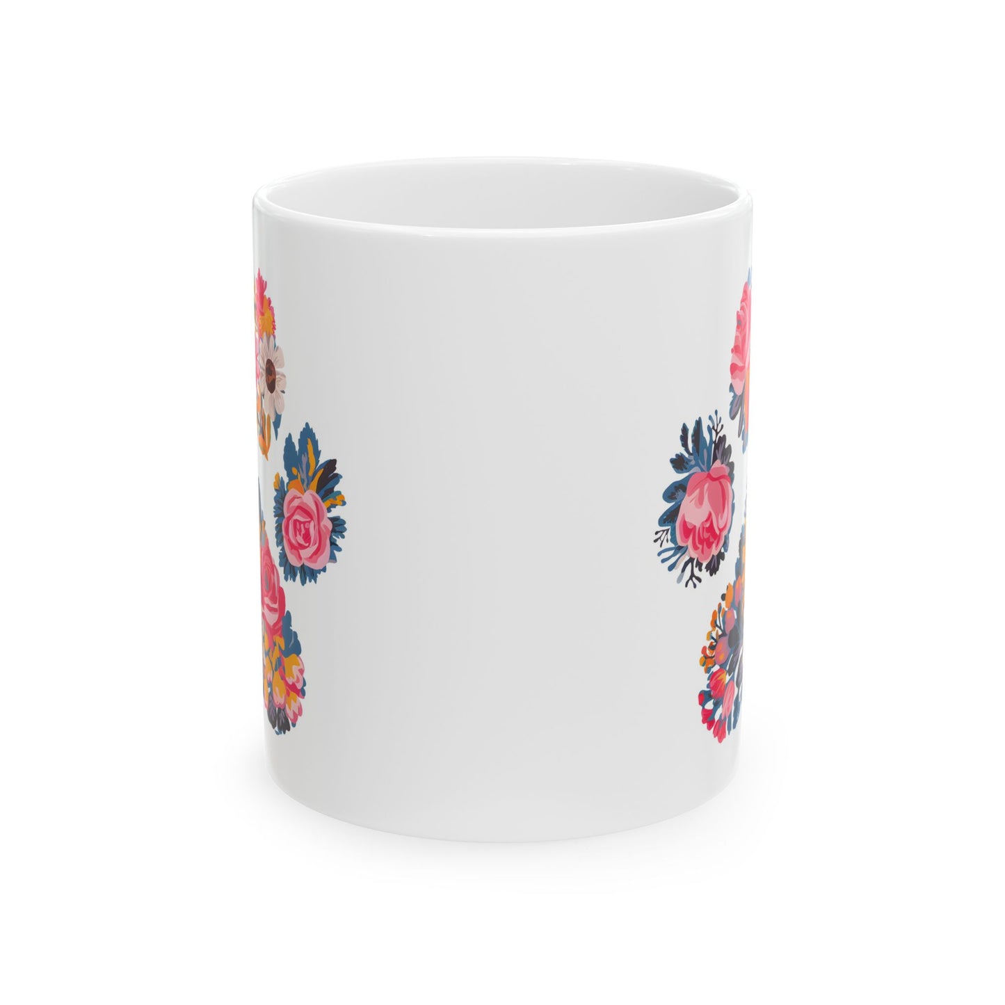 Animal Mug - Floral Dog Paw