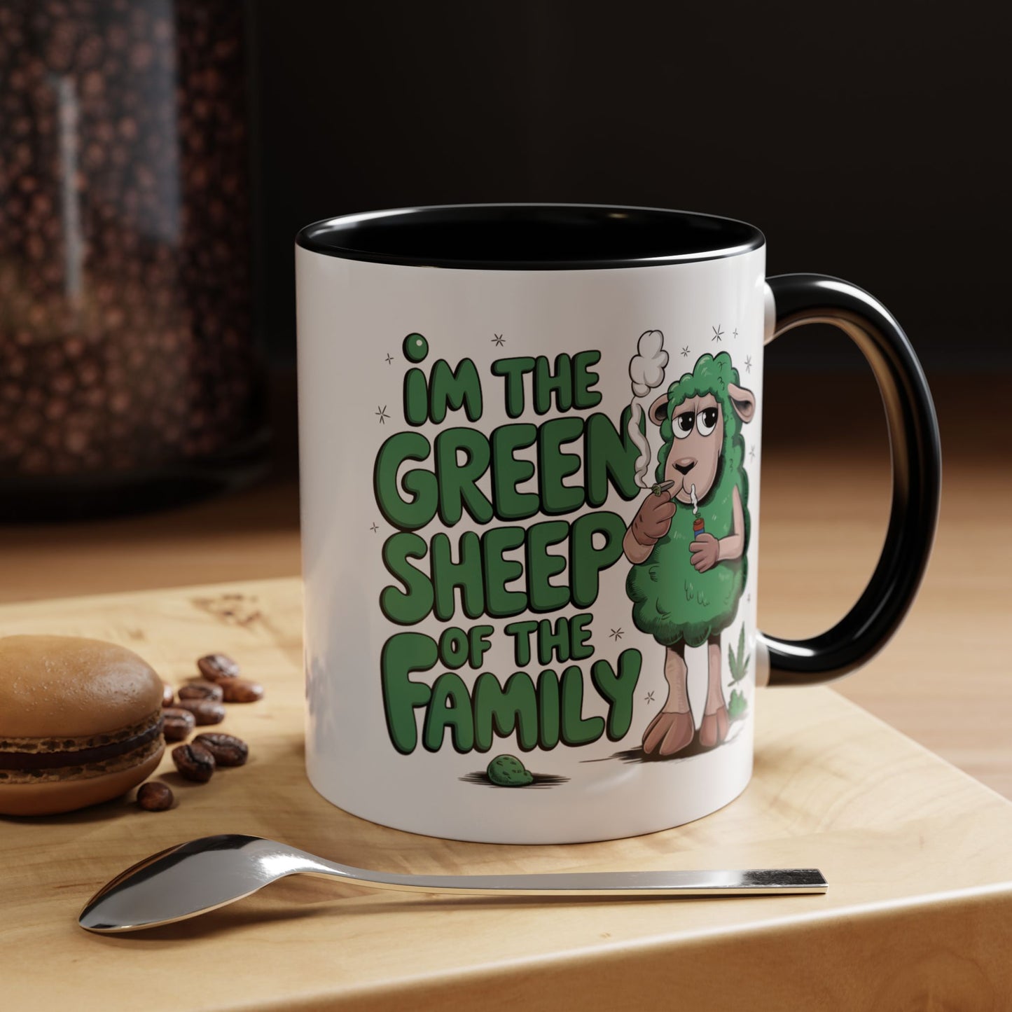 Adult Mug - I'm The Green Sheep