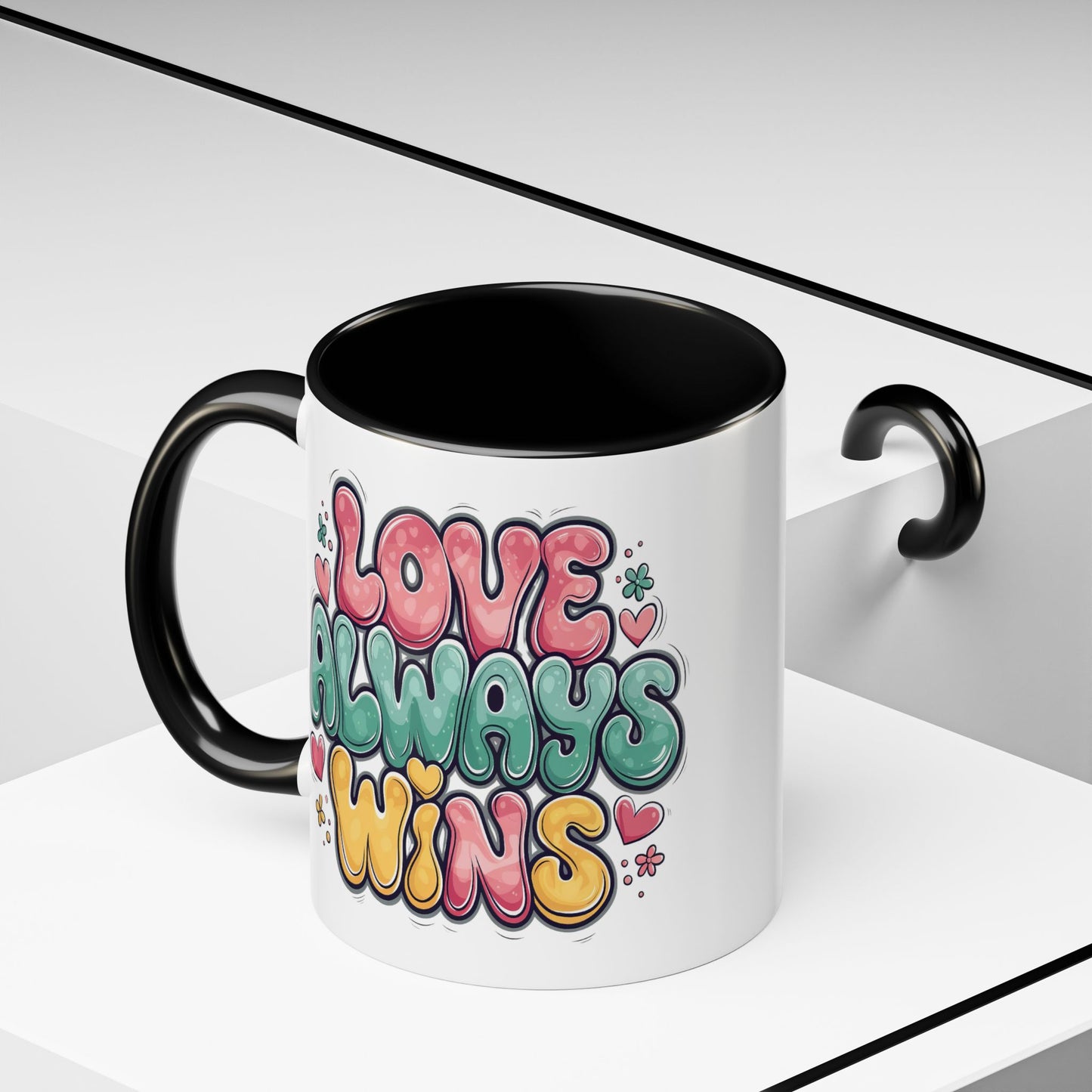 Anniversary Mug - Love Always Wins