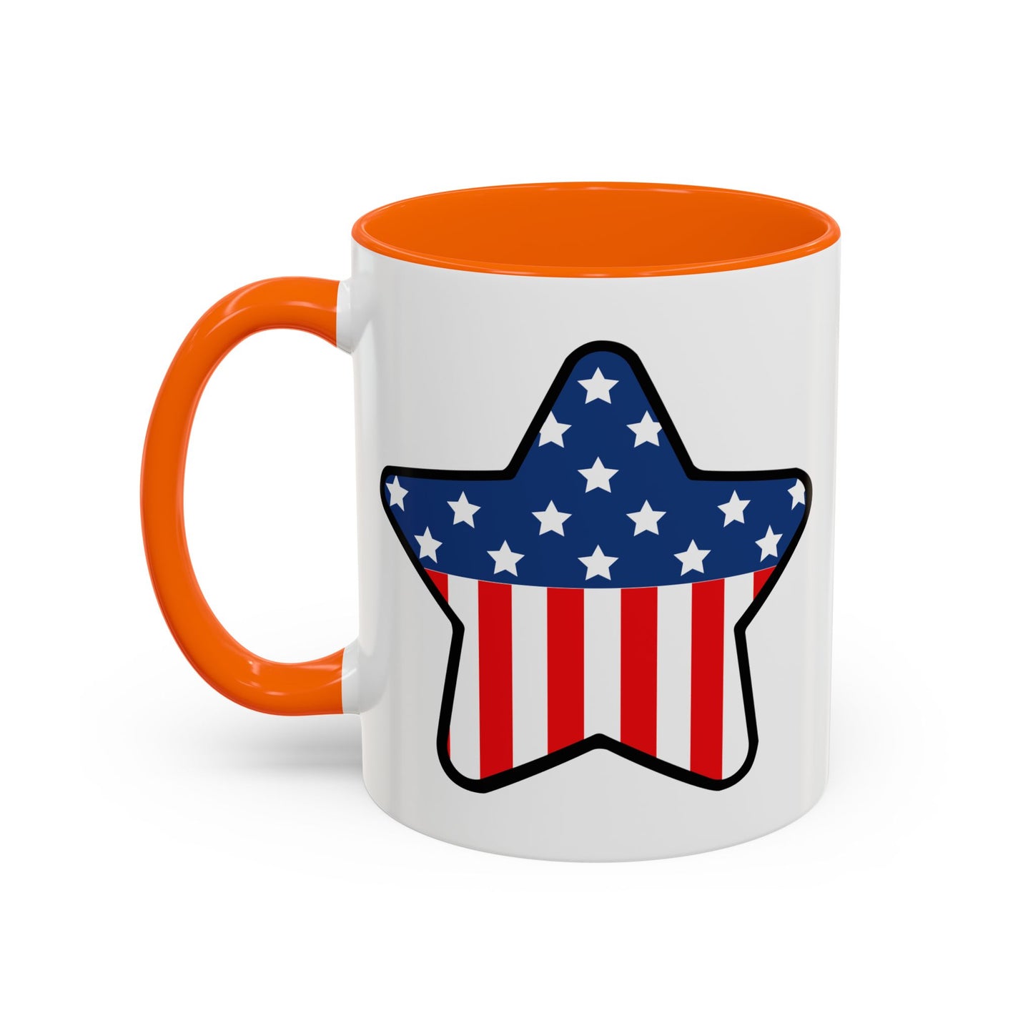 4th of July Mug - Star American Flag 2