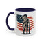 4th of July Mug - American Soldier Flag