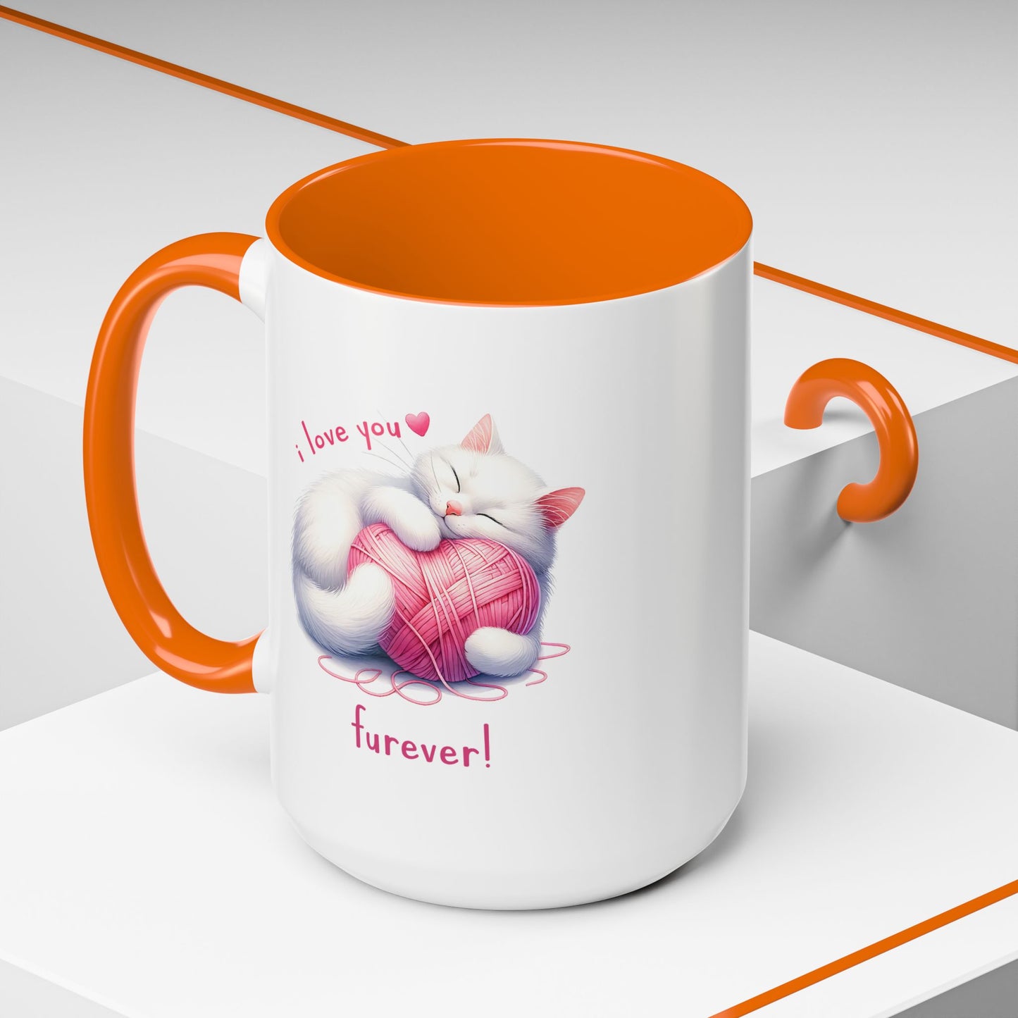 Valentine's Day Mug - I Love You Furever