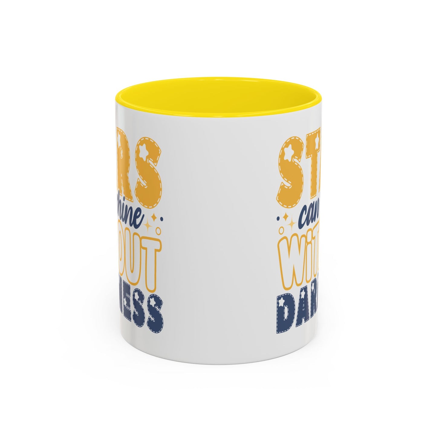 Motivation Mug - Stars Can't Shine Without Darkness