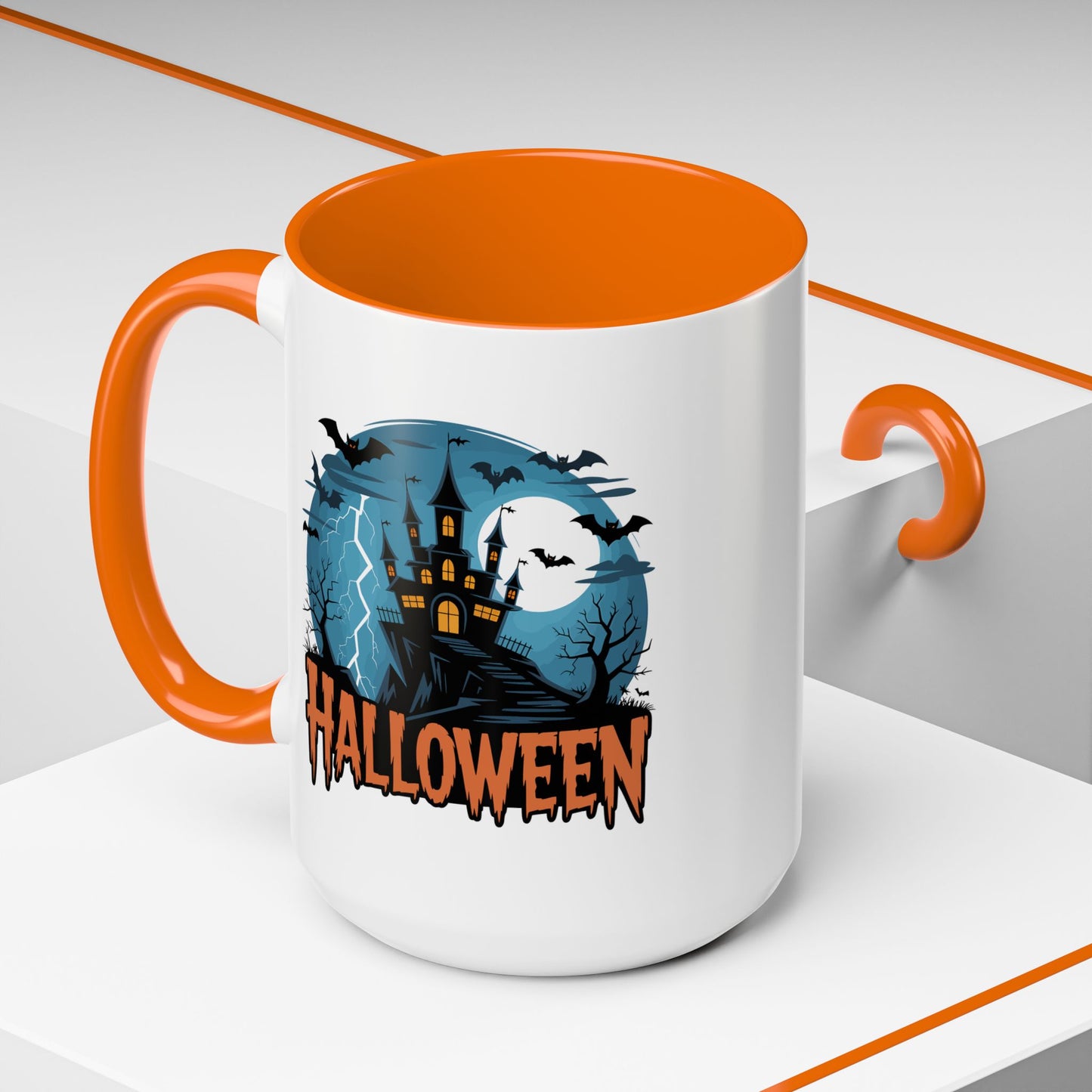 Halloween Mug - Halloween Haunted House