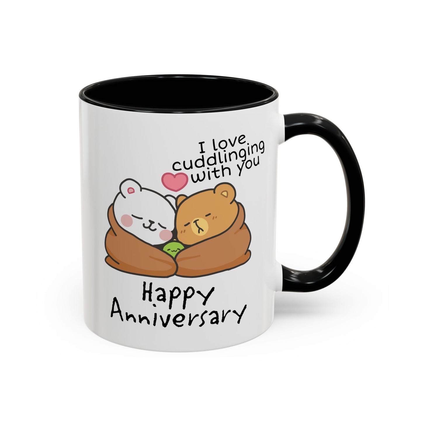 Anniversary Mug - I Love Cuddling With You