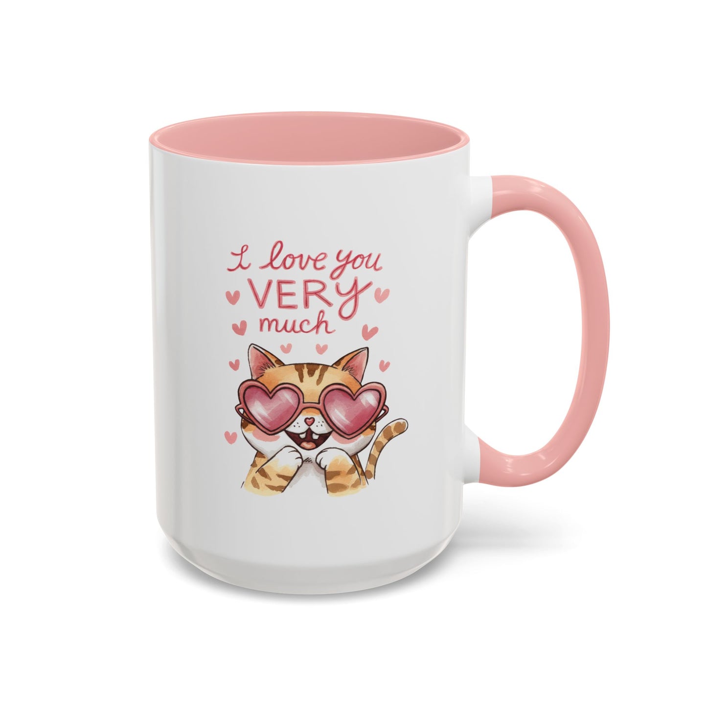 Valentine's Day Mug - I Love You Cat