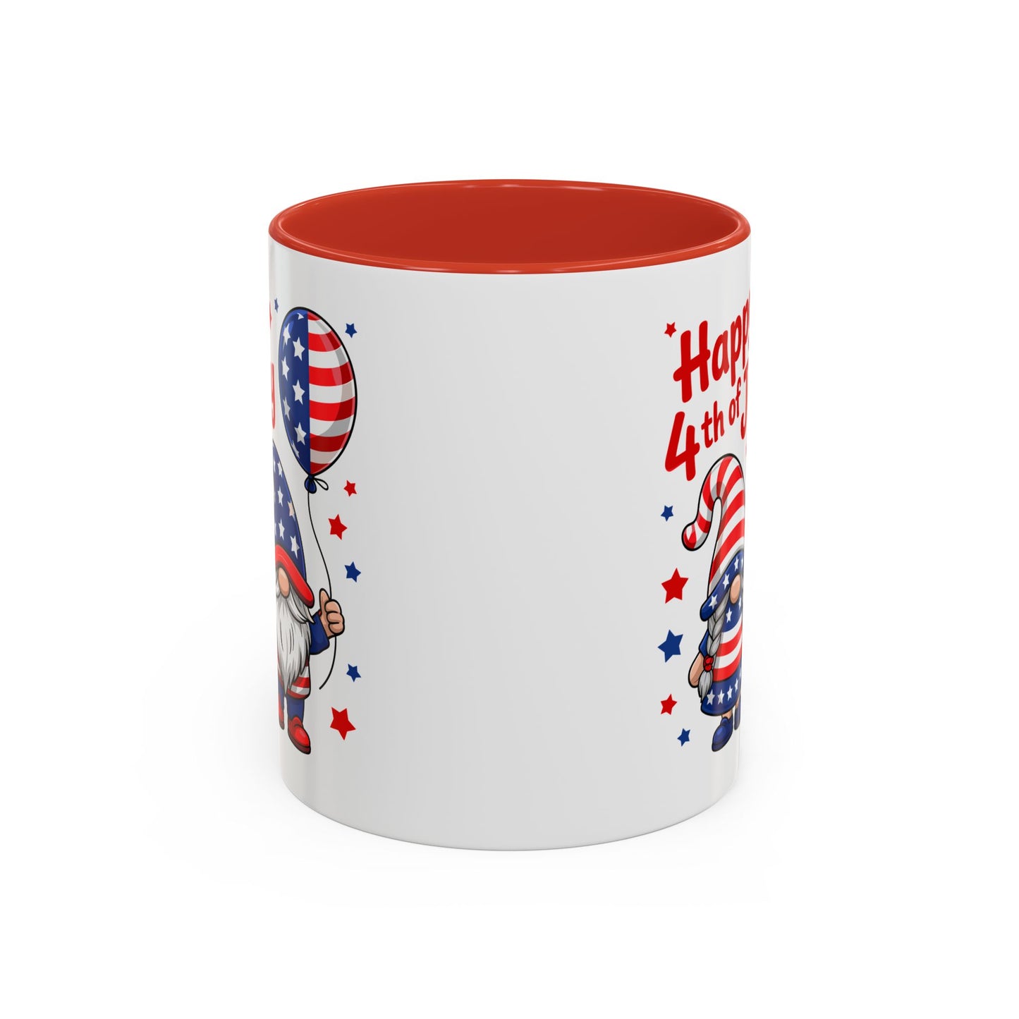 4th of July Mug - Happy 4th of July Gnomes