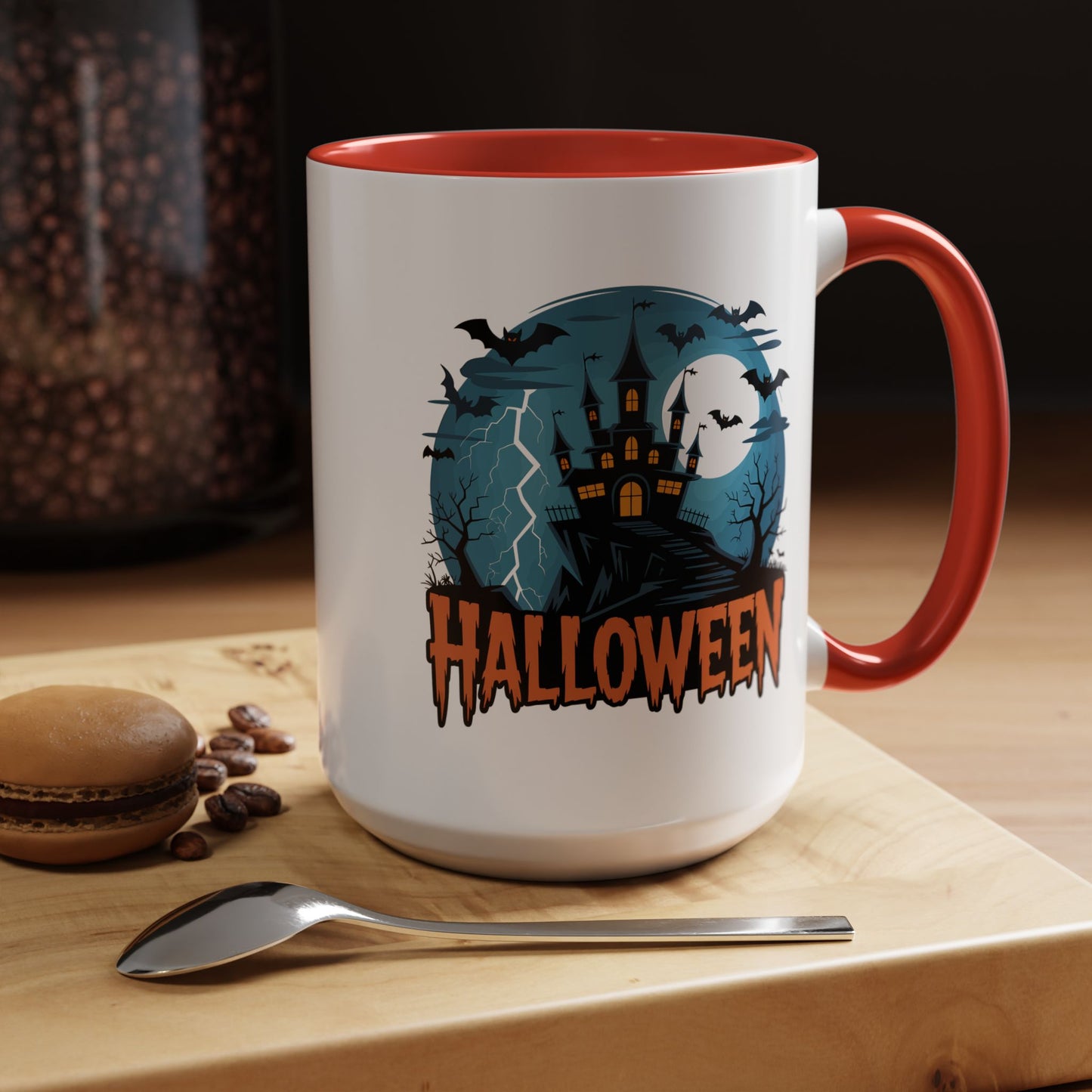 Halloween Mug - Halloween Haunted House