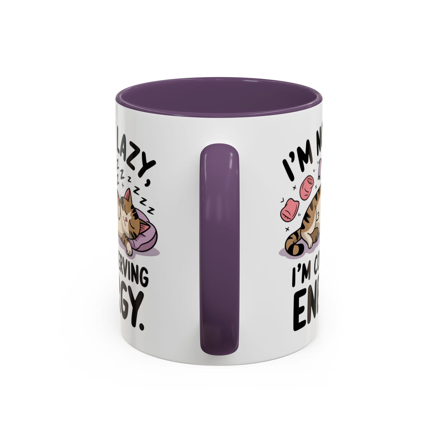 Animal Mug - I'm Not Lazy I'm Conserving Energy