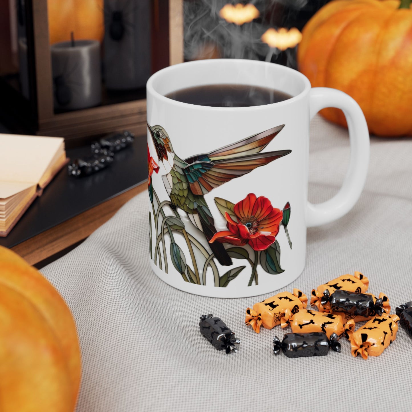 Artistic Mug - Hummingbirds