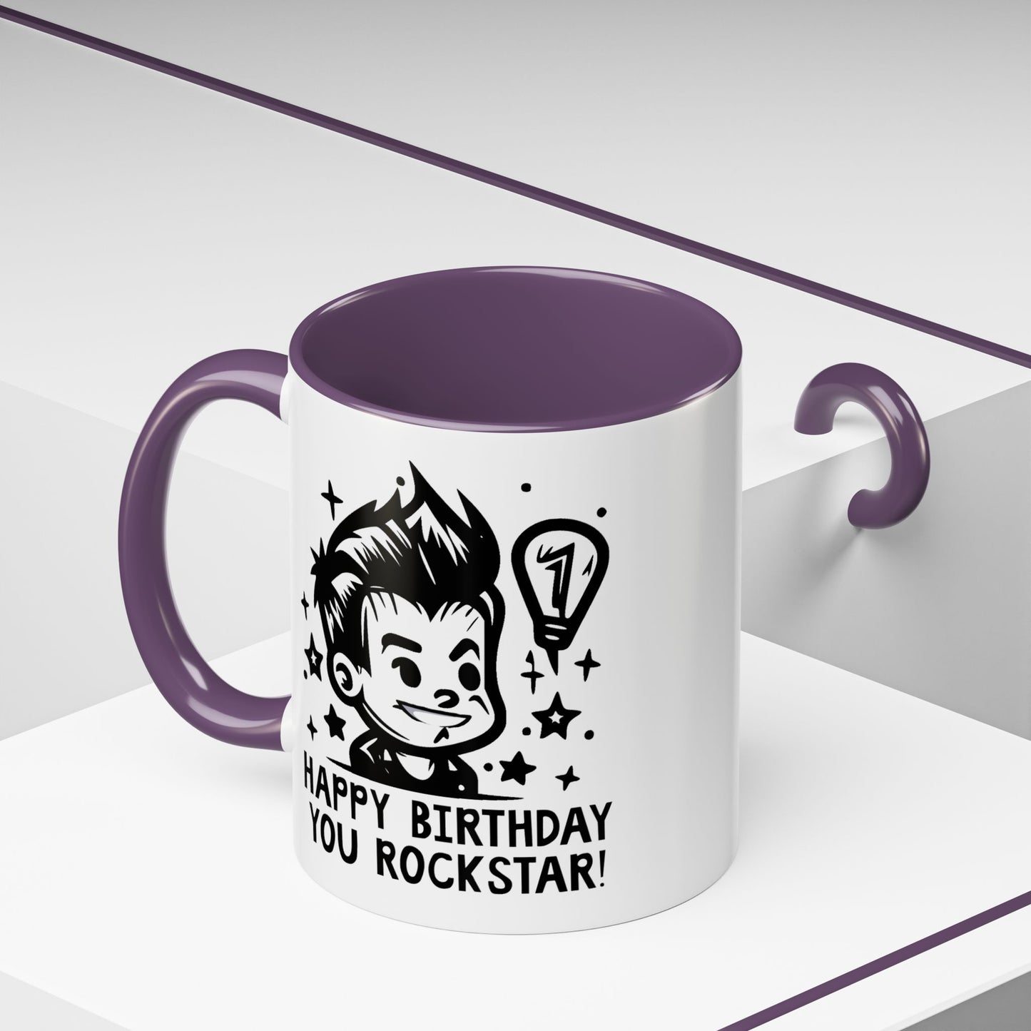 Birthday Mug - You Rockstar!