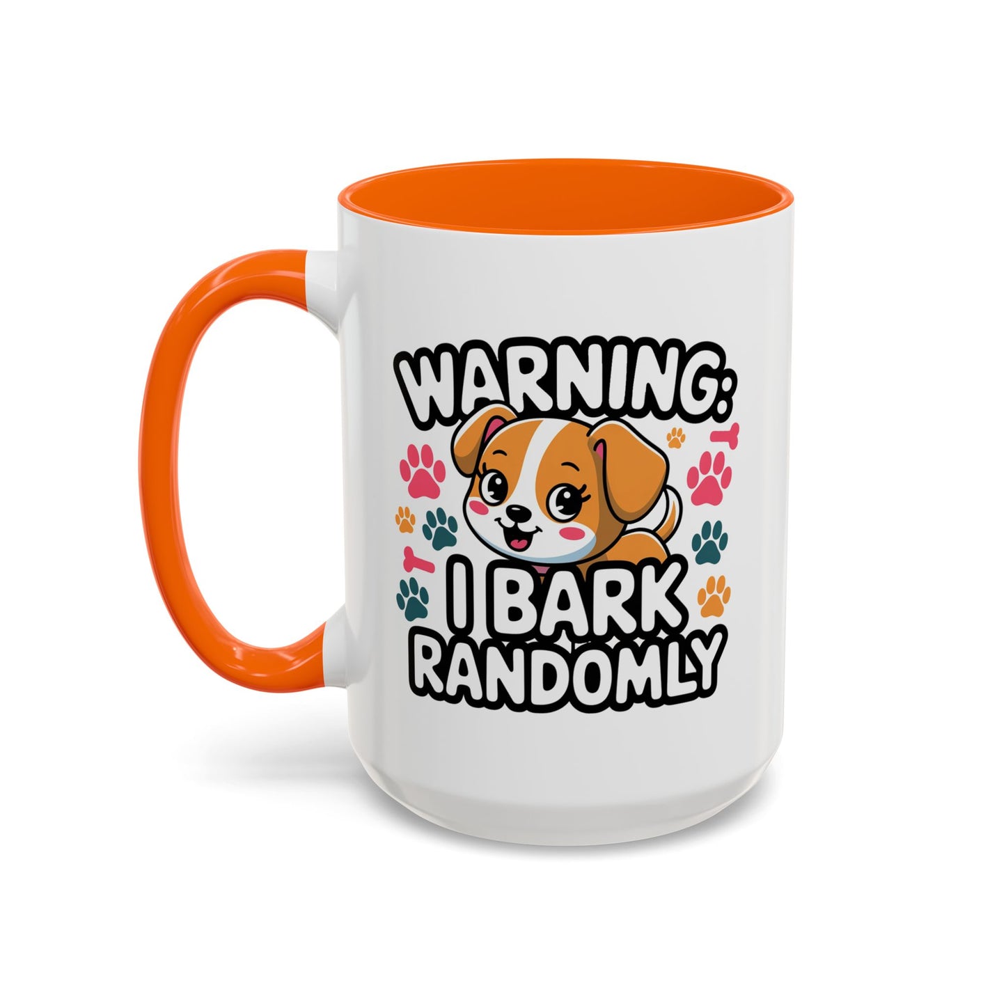 Animal Mug - Warning I Bark Randomly