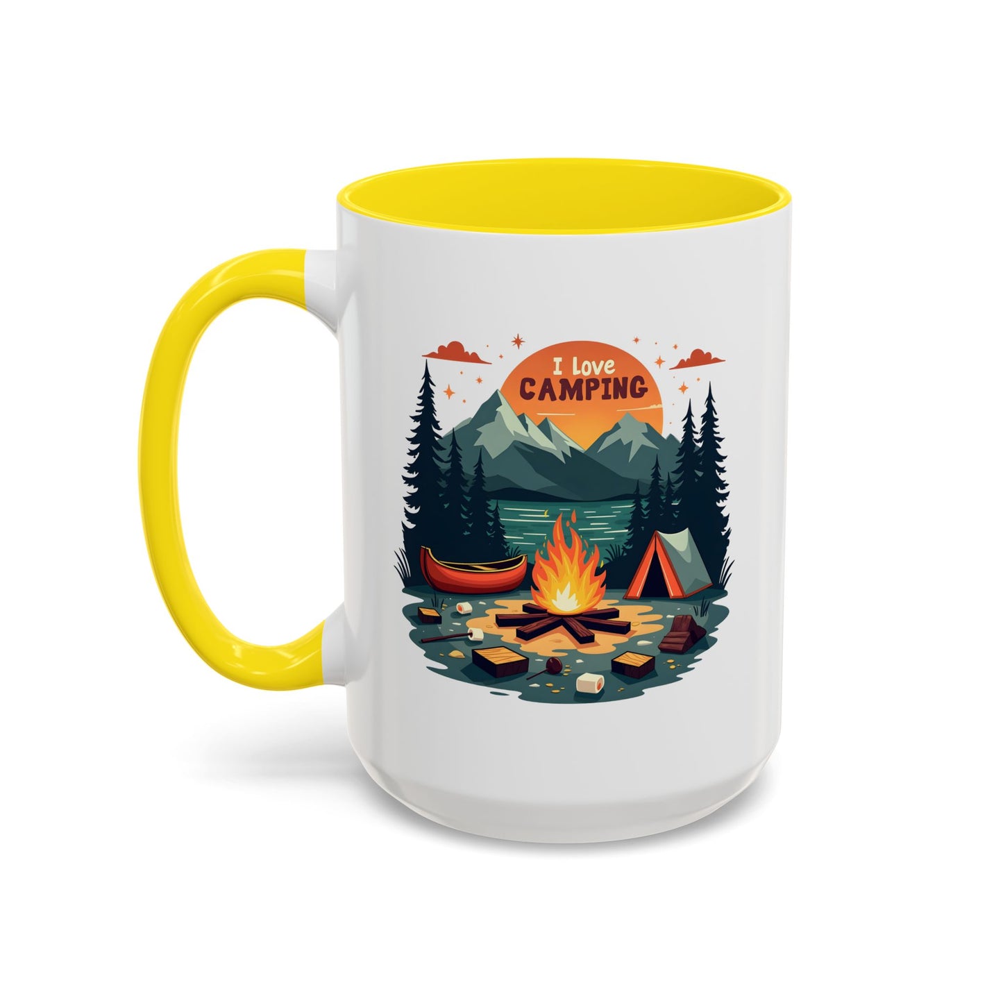 Adventure Mug - I Love Camping