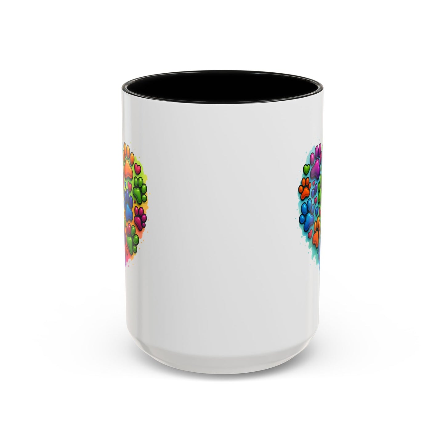 Animal Mug - Dog Paws Heart