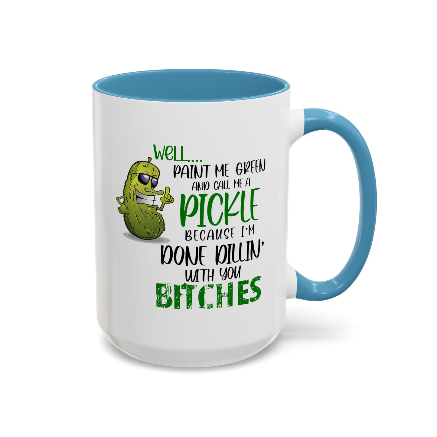 Adult Mug - Well Paint Me Green