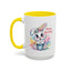 Birthday Mug - Happy Birthday Cute Bunny