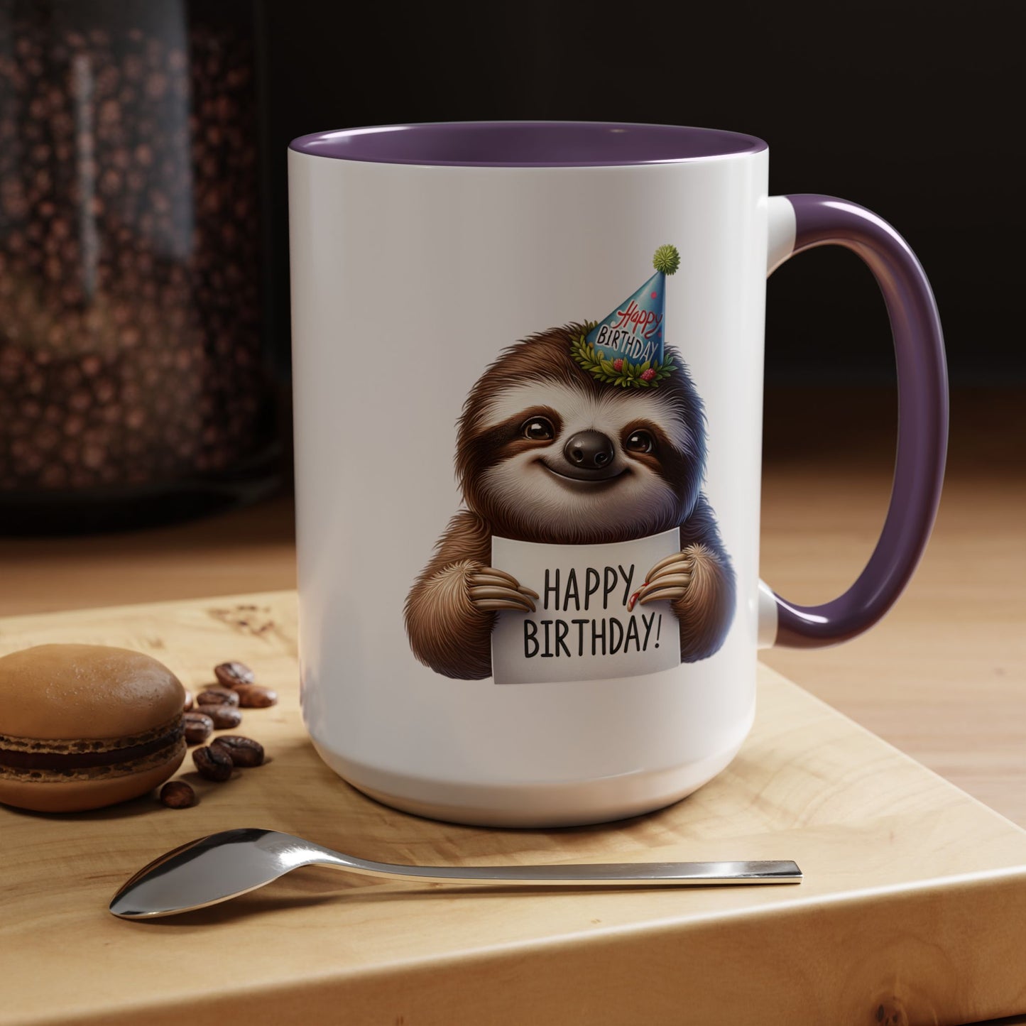 Birthday Mug - Sloth Clipart