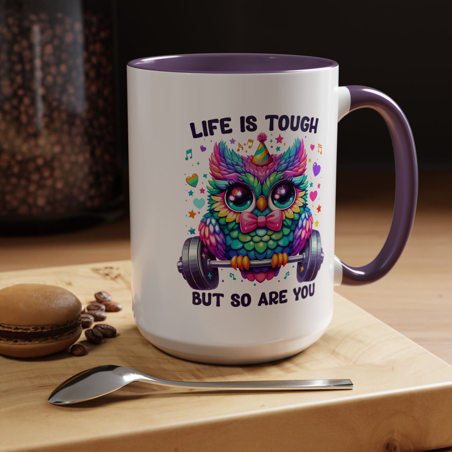 Wellness Mug - Life Is Tough Owl