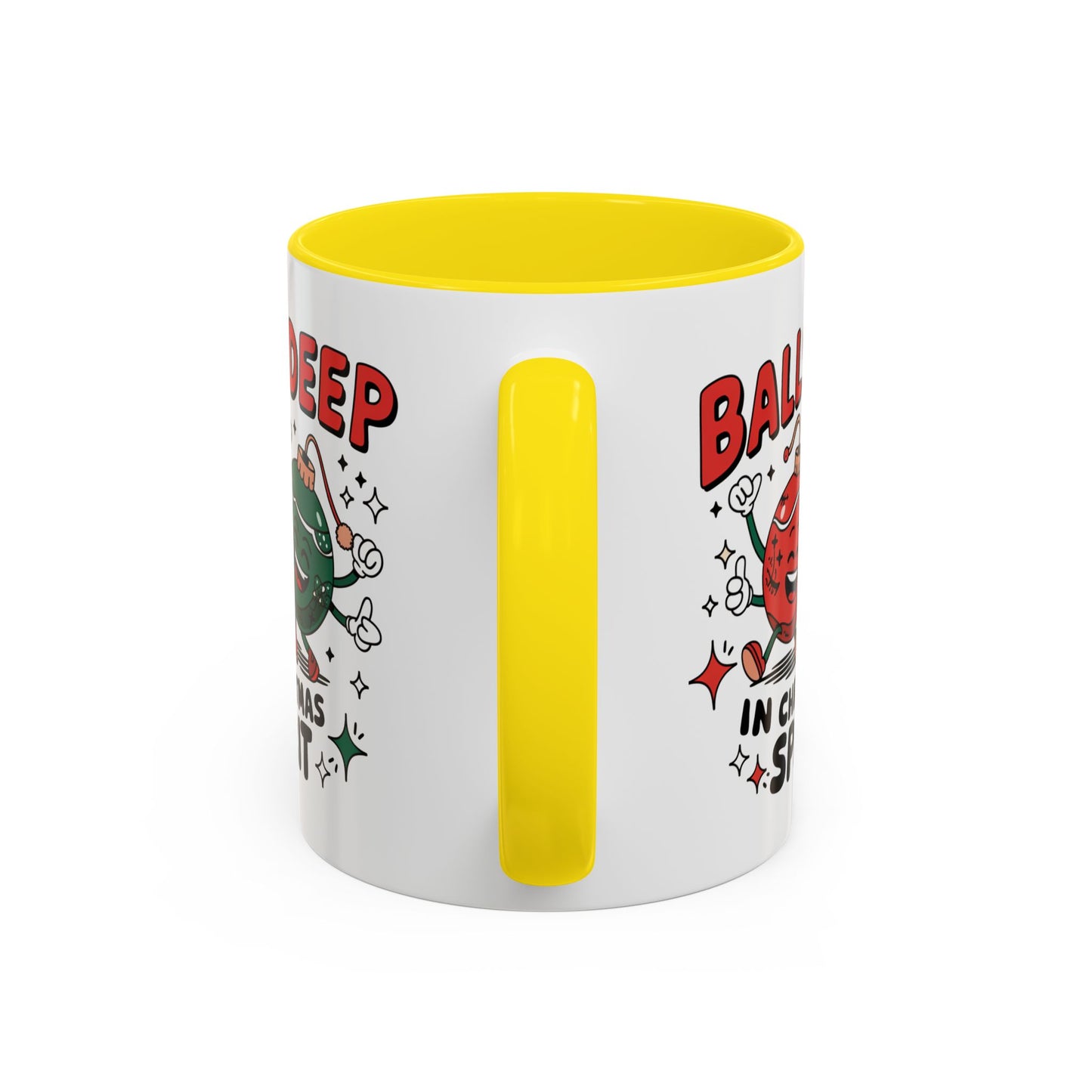 Adult Mug - Balls Deep in Christmas Spirit