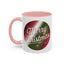 Christmas Mug - Merry Christmas White and Red Text Decoration