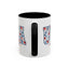 4th of July Mug - USA EST 1776 Floral