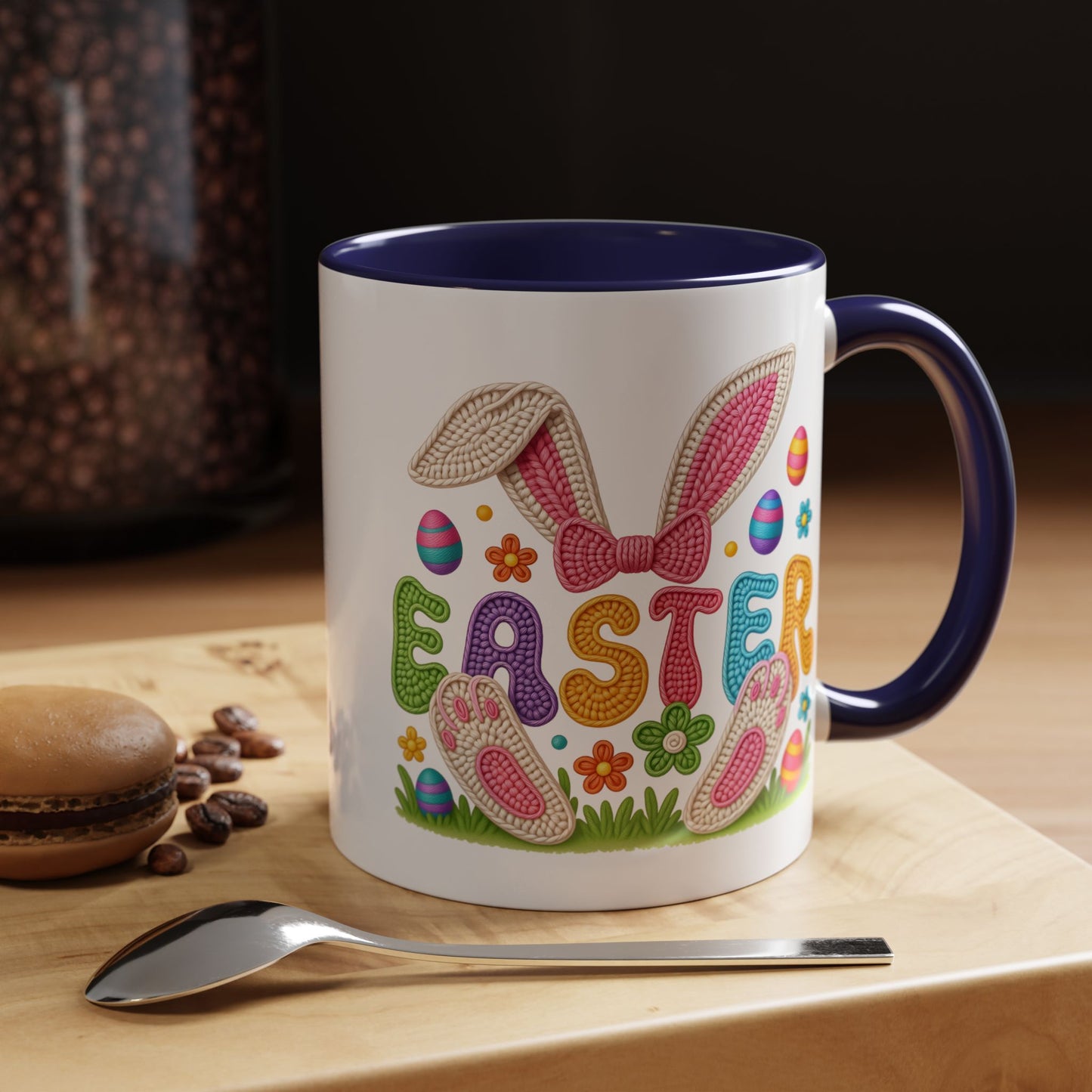 Easter Mug - Yarn Easter Bunny