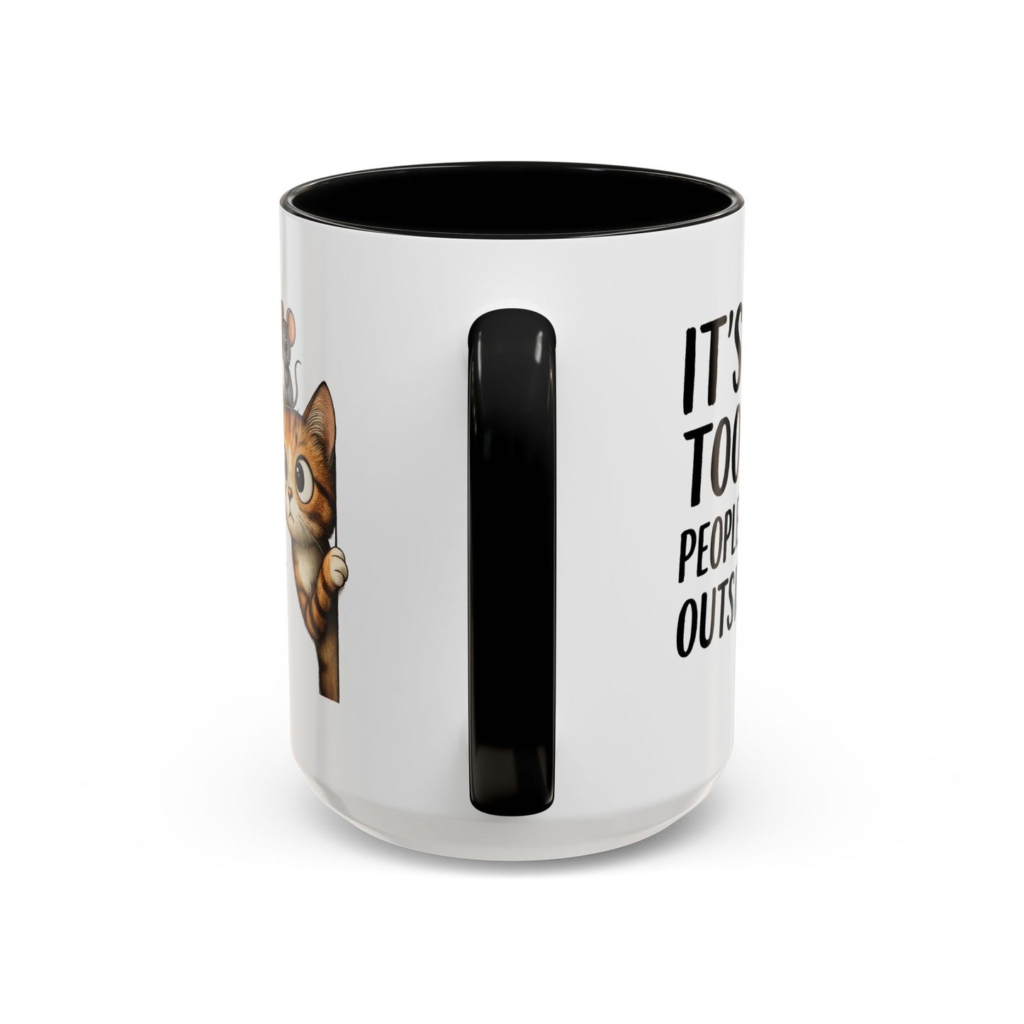 Animal Mug - It's Too Peopley Outside
