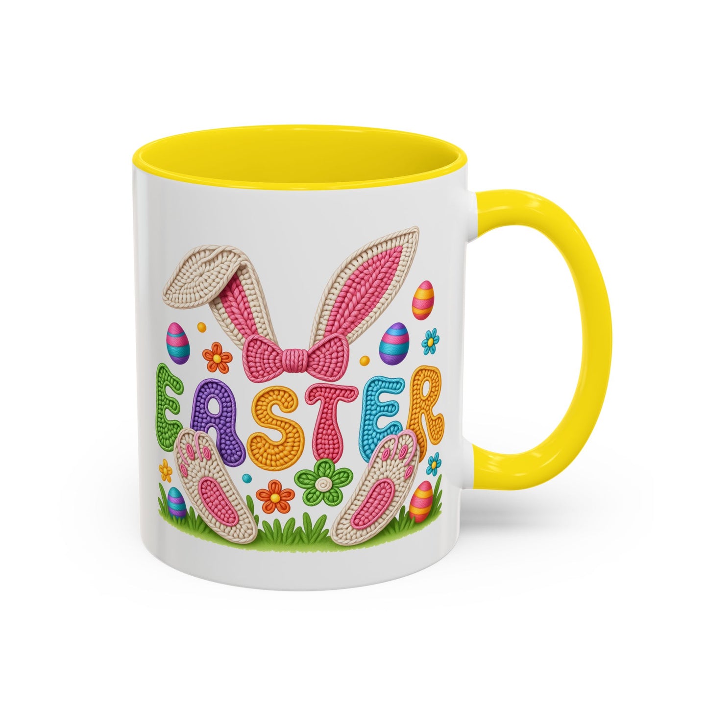 Easter Mug - Yarn Easter Bunny