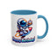 Birthday Mug - Astronaut Rocket
