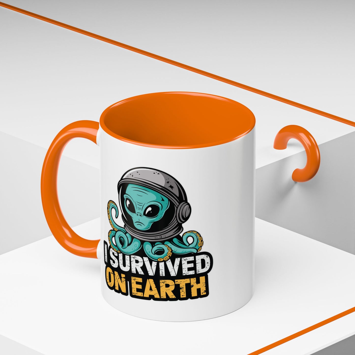 Alien Mug - I Survived On Earth