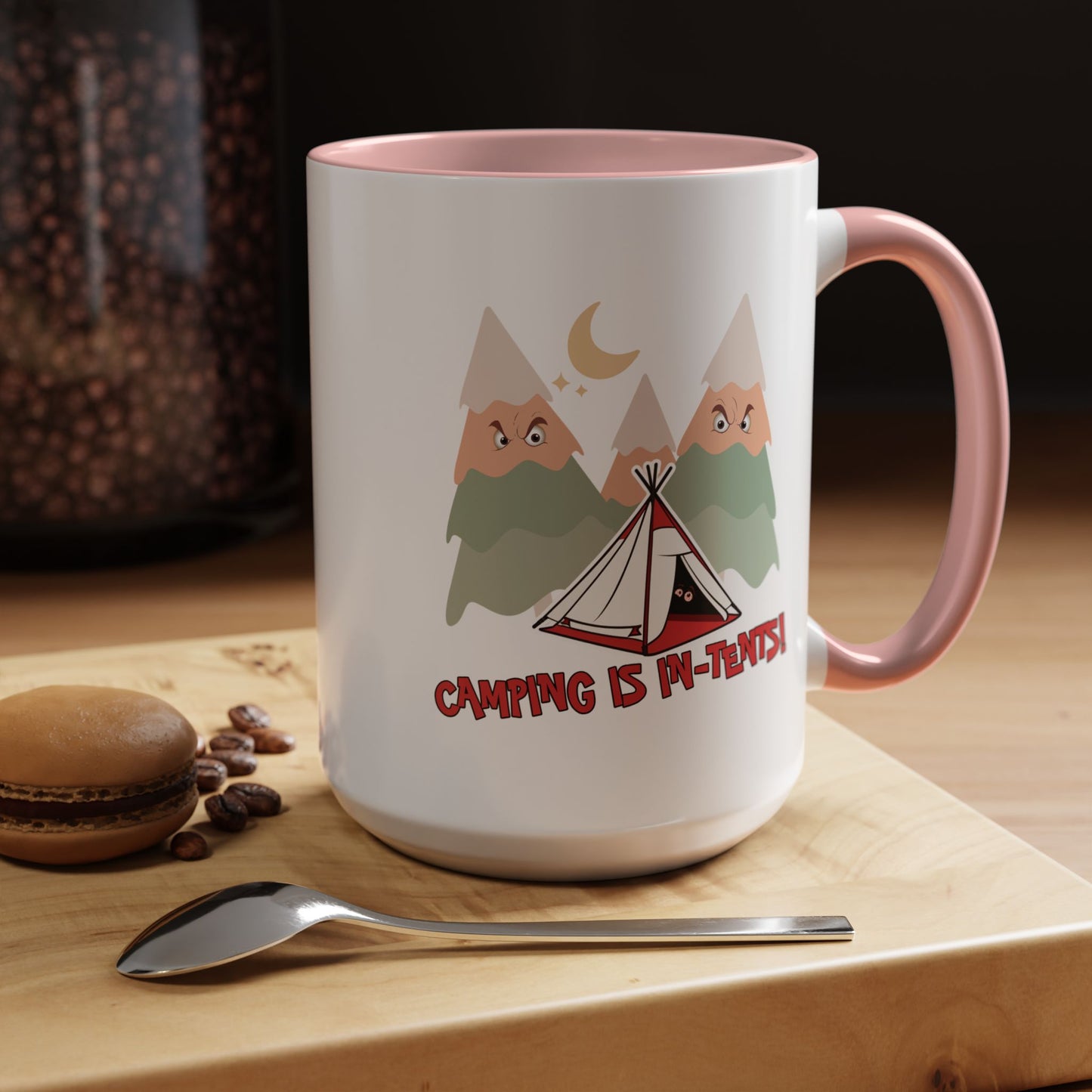 Humor Mug - Camping Is In Tents