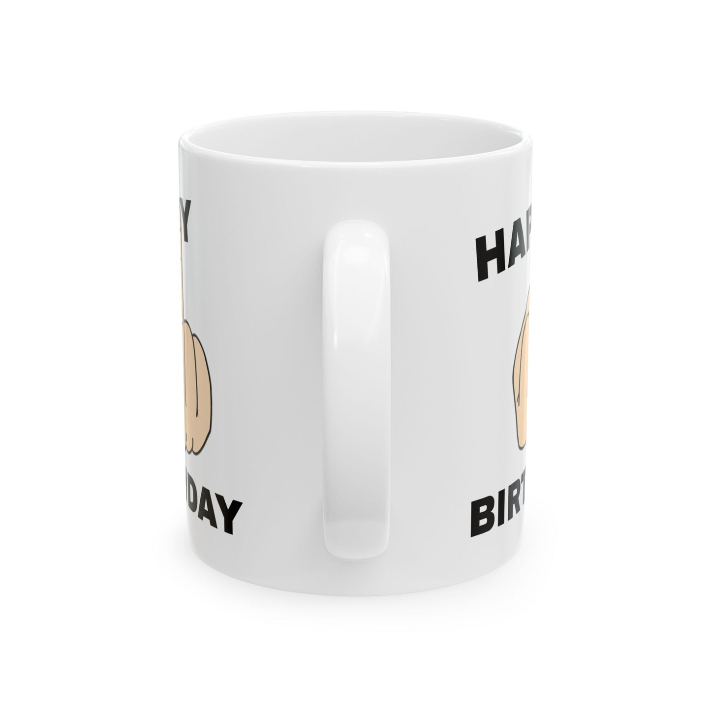 Birthday Mug - Happy Birthday Middle Finger
