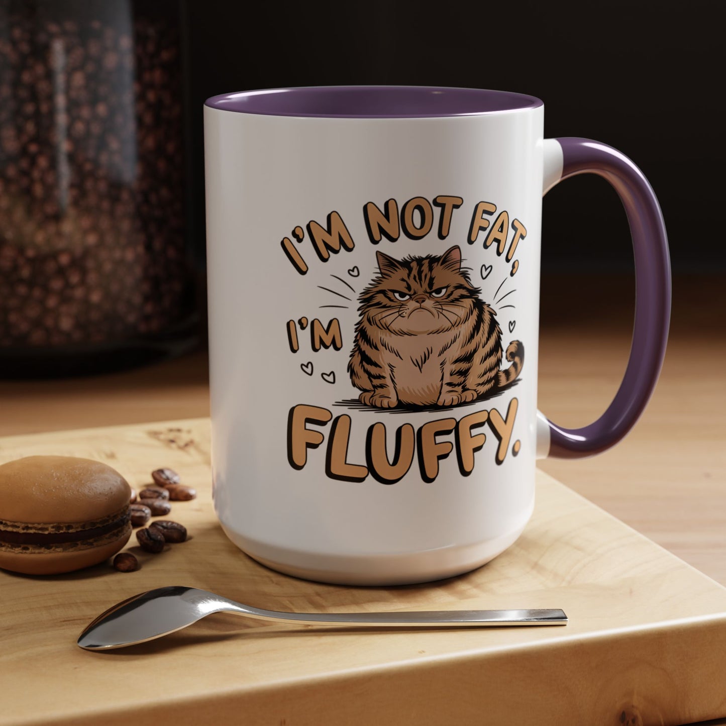 Animal Mug - I'm Not Fat I'm Fluffy