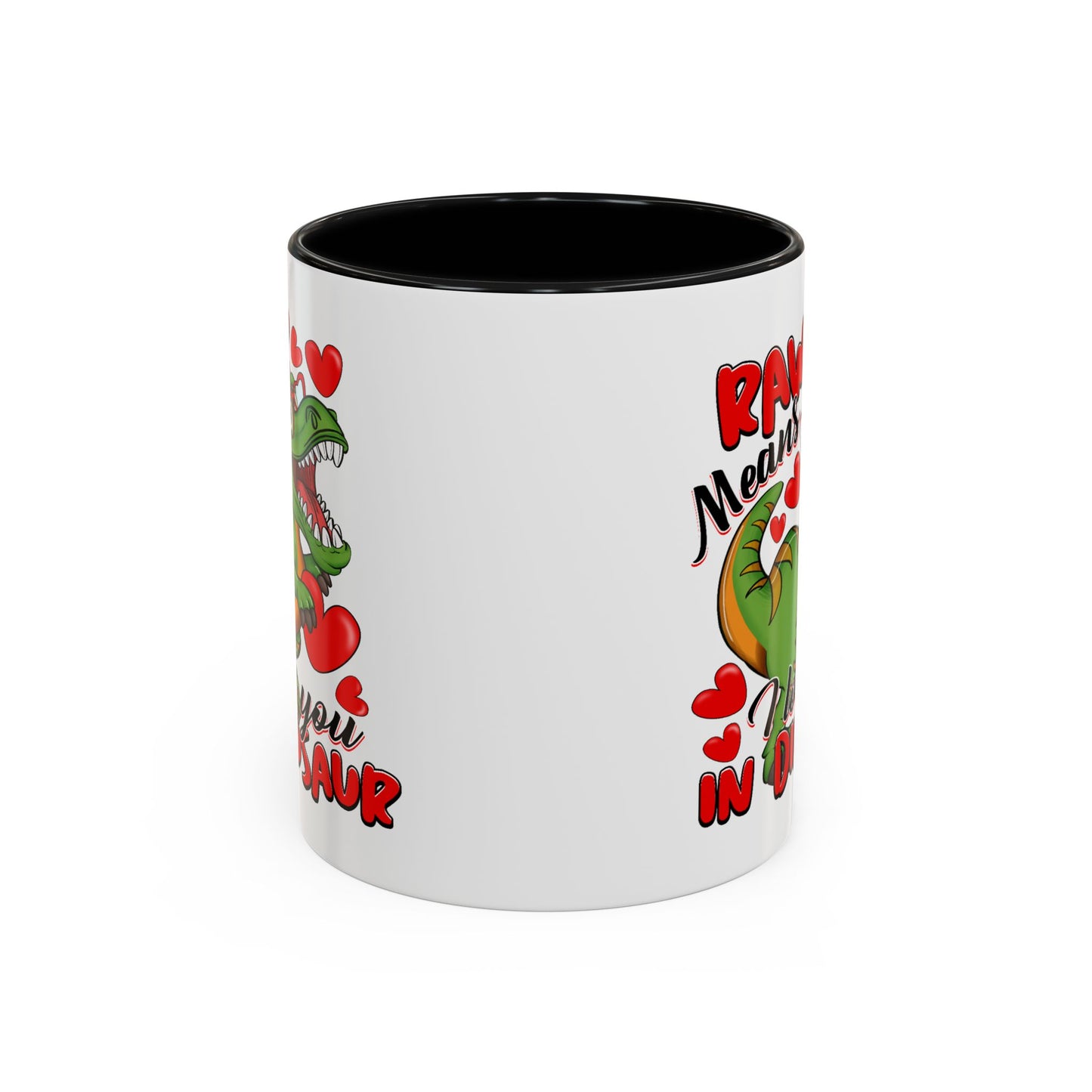 Anniversary Mug - Rawr Means I Love You