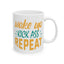 Adult Mug - Wake Up Kick Ass Repeat
