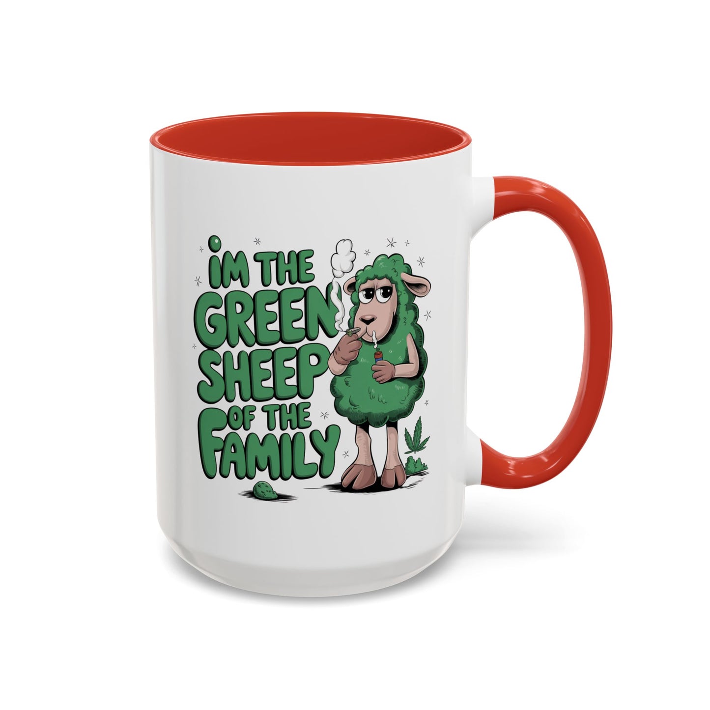 Adult Mug - I'm The Green Sheep