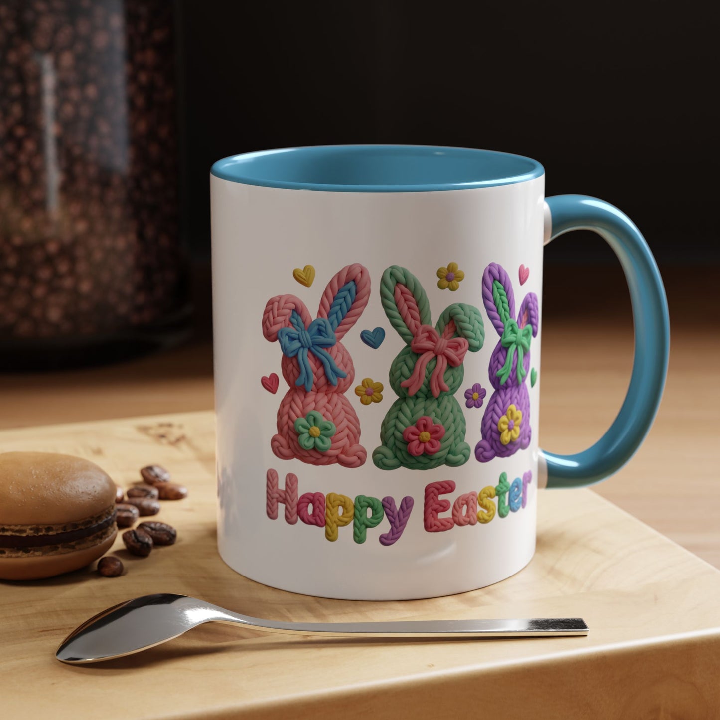 Easter Mug - Crochet Bunnies