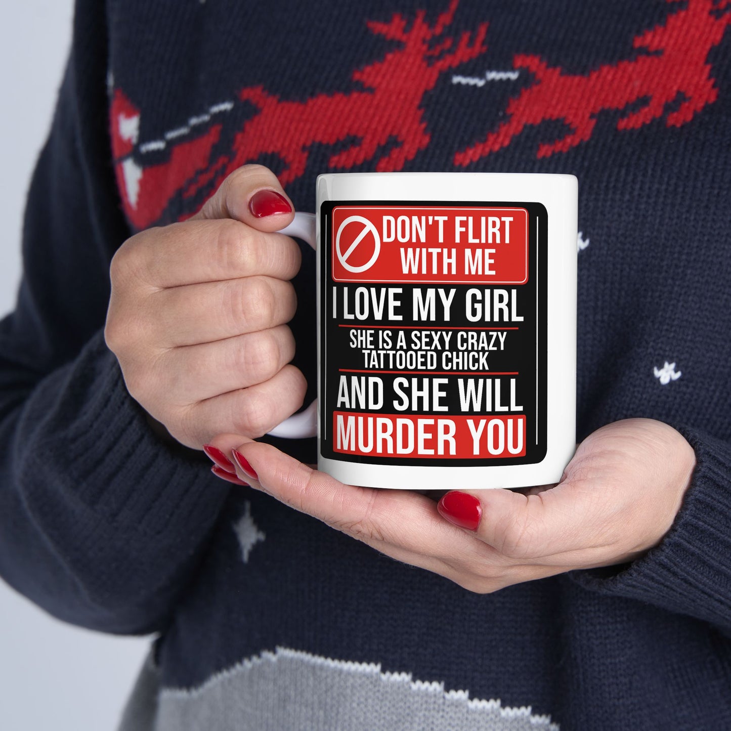 Adult Mug - Don't Flirt With Me