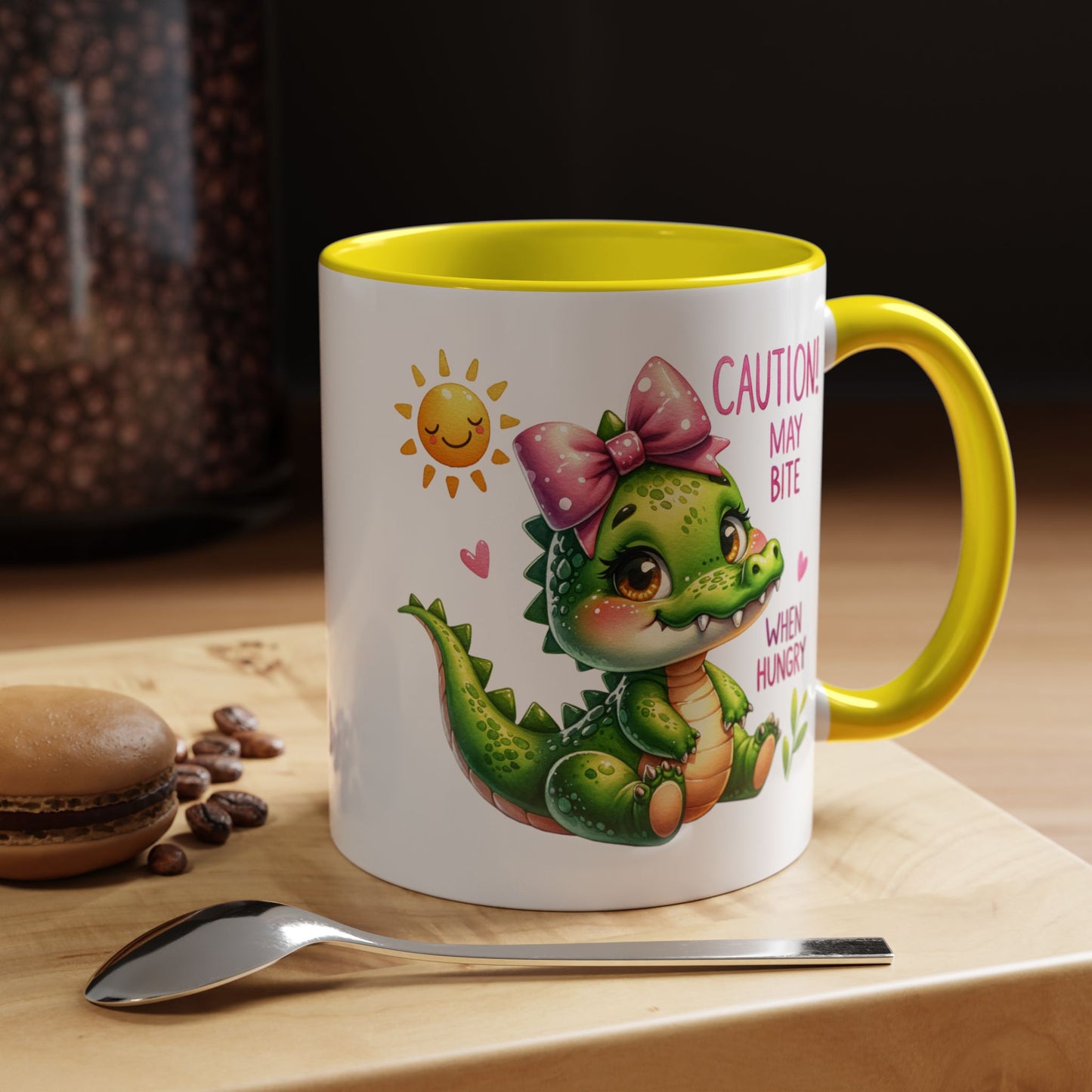 Humor Mug - Caution May Bite