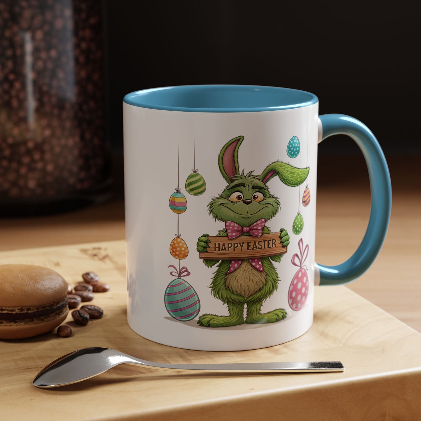 Easter Mug - Green Bunny