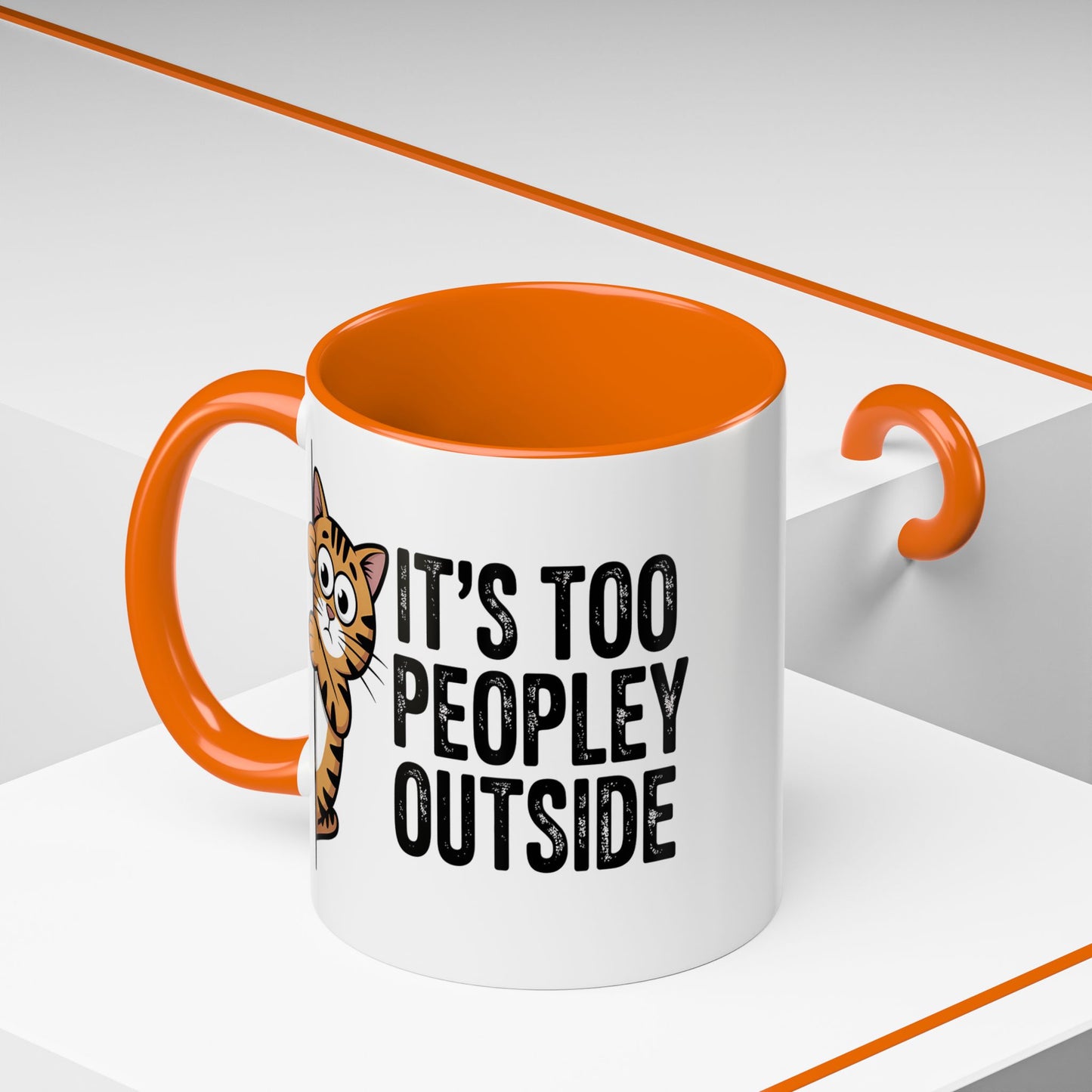 Animal Mug - It's Too Peopley Outside
