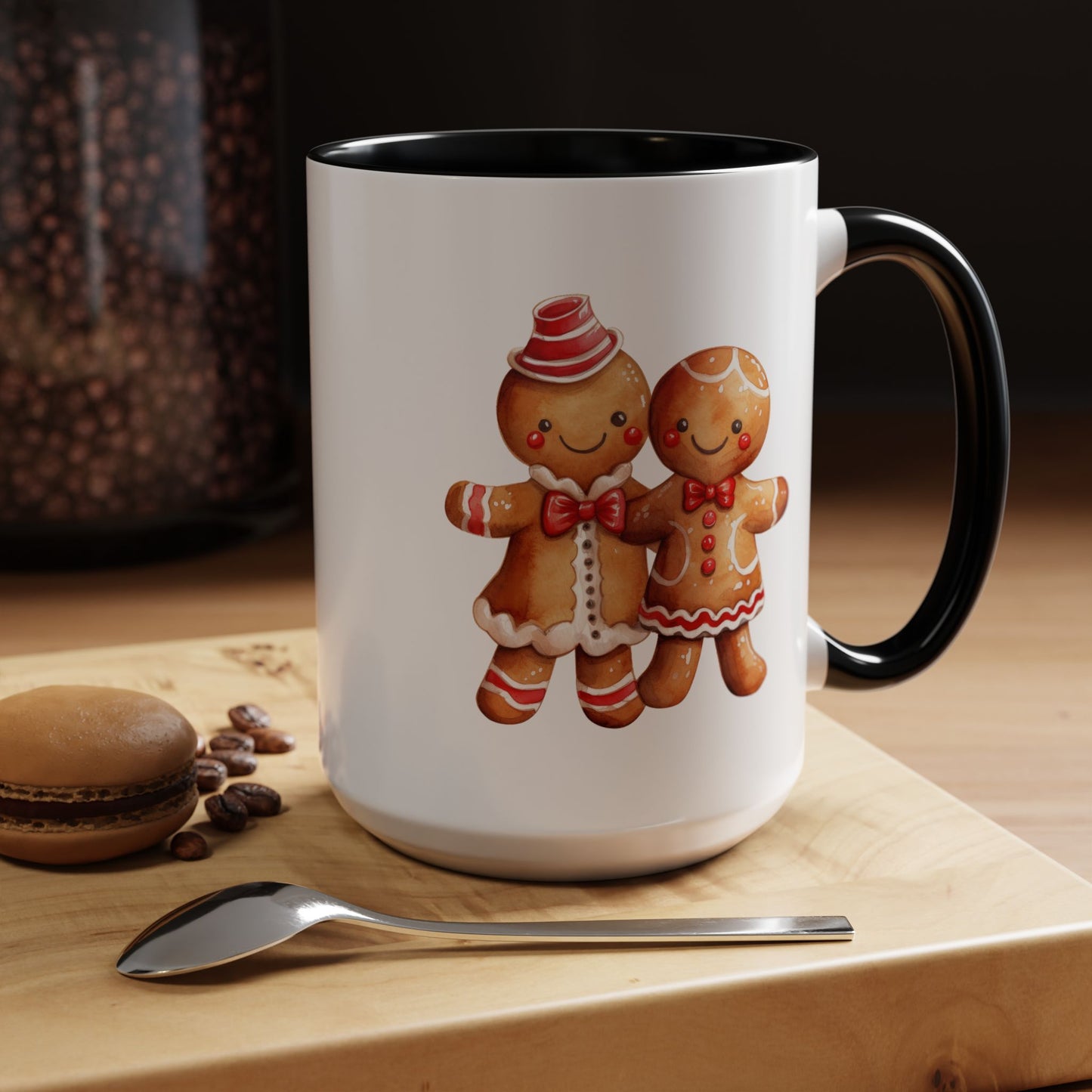 Christmas Mug - Gingerbread Man Boy & Girl