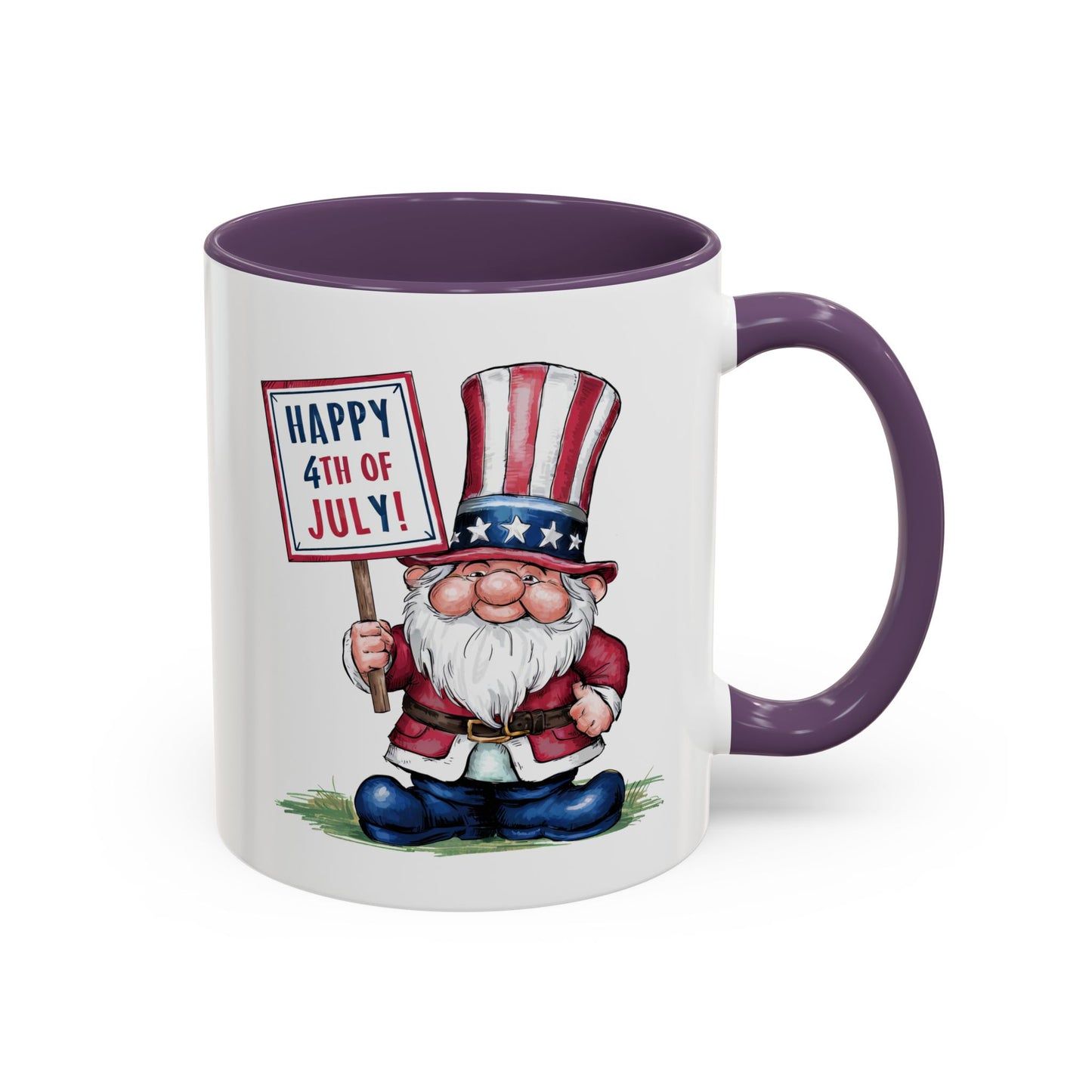 4th of July Mug - American Gnome 8