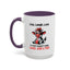 Humor Mug - Live Laugh Love Cow