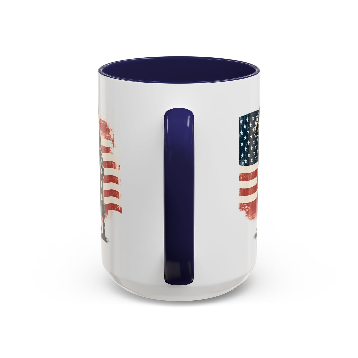 4th of July Mug - American Soldier Flag