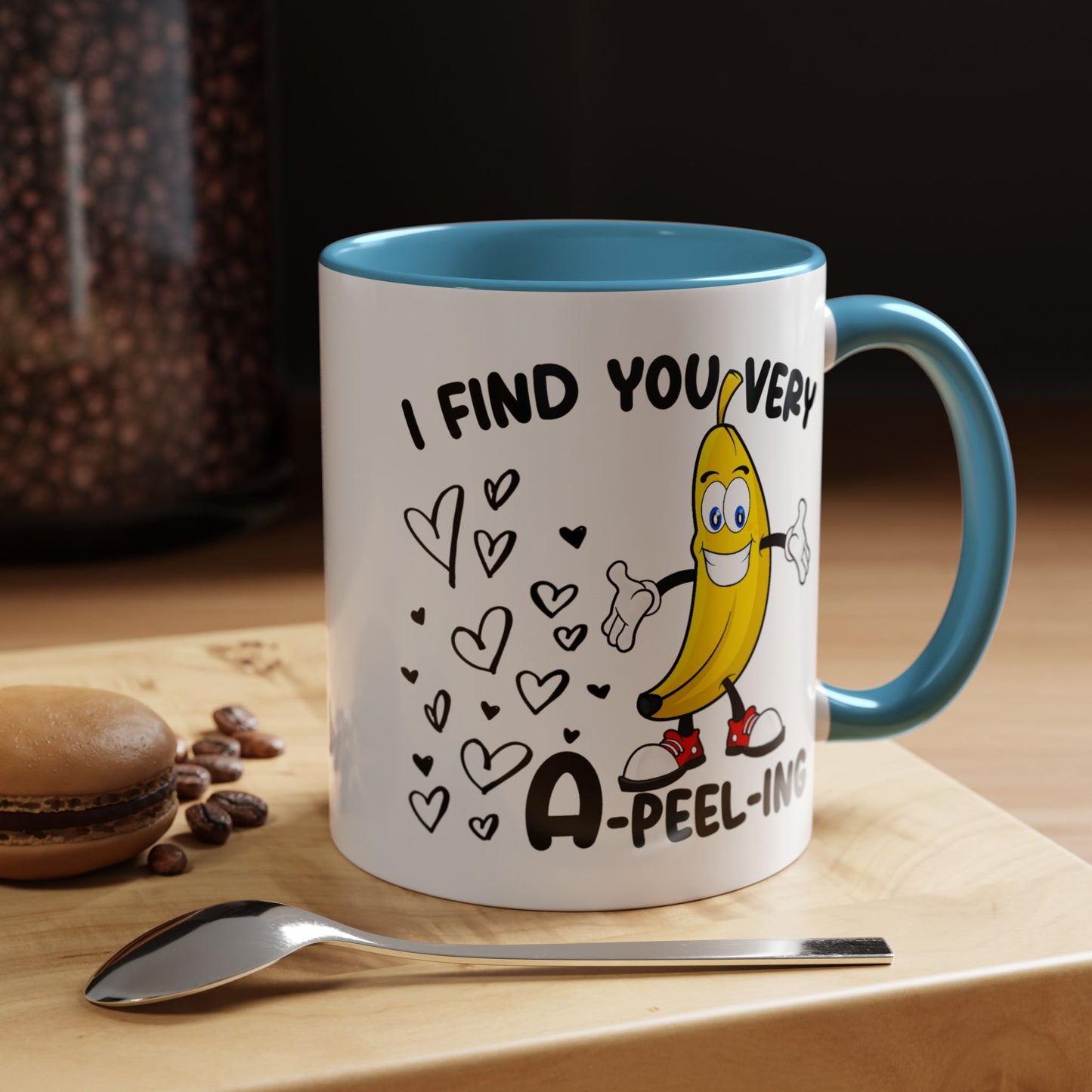 Adult Mug - I Find You Very A-Peel-Ing
